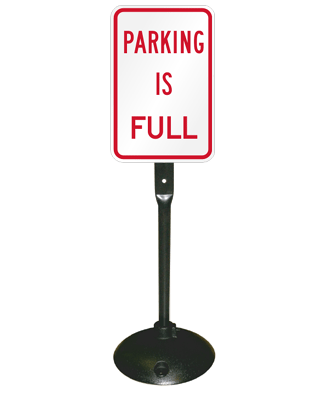 14 Diameter Cast Iron Sign Stand (with bolts & nuts) for signs up to 12 x  18, SKU: K-BASE-14