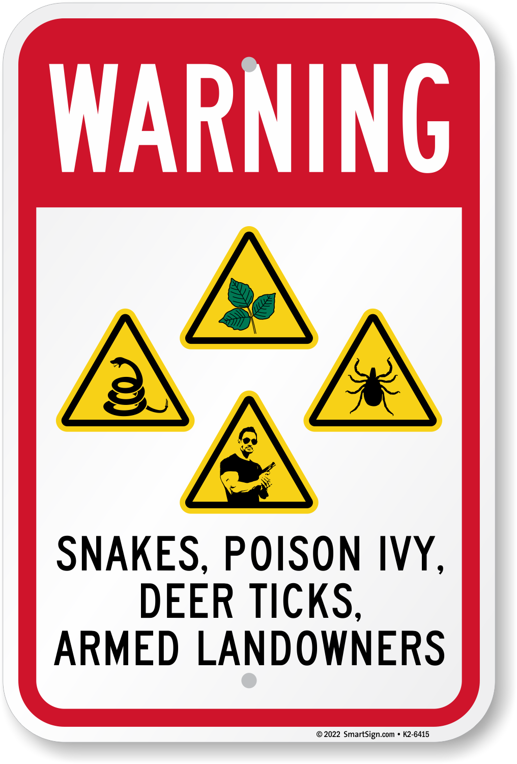 Deer warning sign - .de