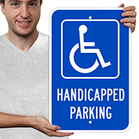 Handicapped Parking Signs