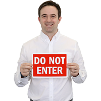 Do Not Enter Sign