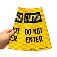 Do Not Enter Caution Sign